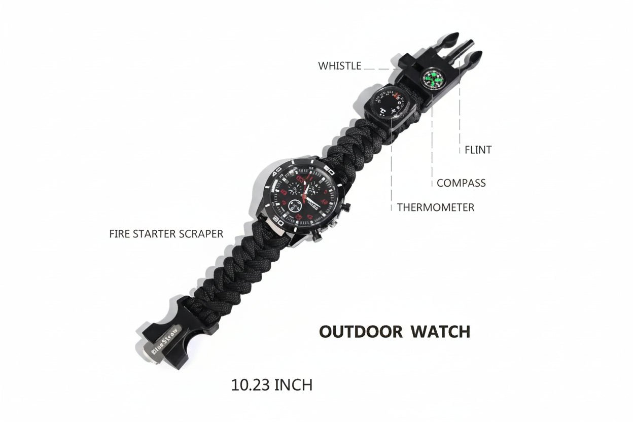 54 Piece Camouflage Survival/Camping Kit - Roamrgear.co.za