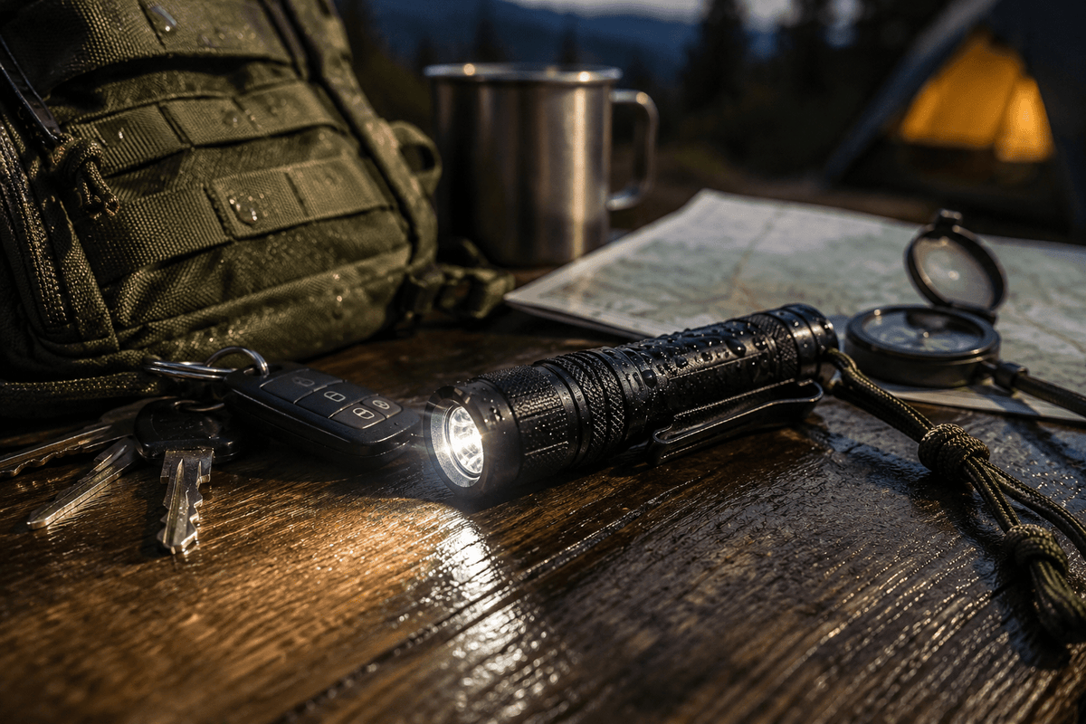 Mini Emergency Pocket LED Flashlight | Compact Everyday Carry Torch - Roamrgear.co.za