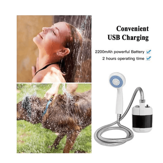 Rechargeable Portable Outdoor Shower - Roamrgear.co.za