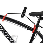 Foldable bike storage wall bracket mount for mountain and road bikes