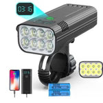 USB Rechargeable Bicycle Light - 12 LED High-Power Bike Headlight