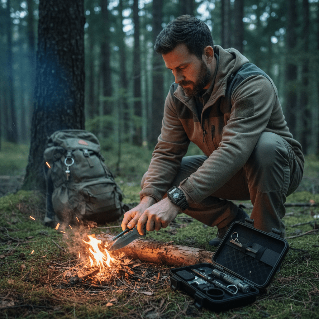 10 - Piece Survival Kit - Essential Emergency Tools for Camping & Hiking - Roamrgear.co.za