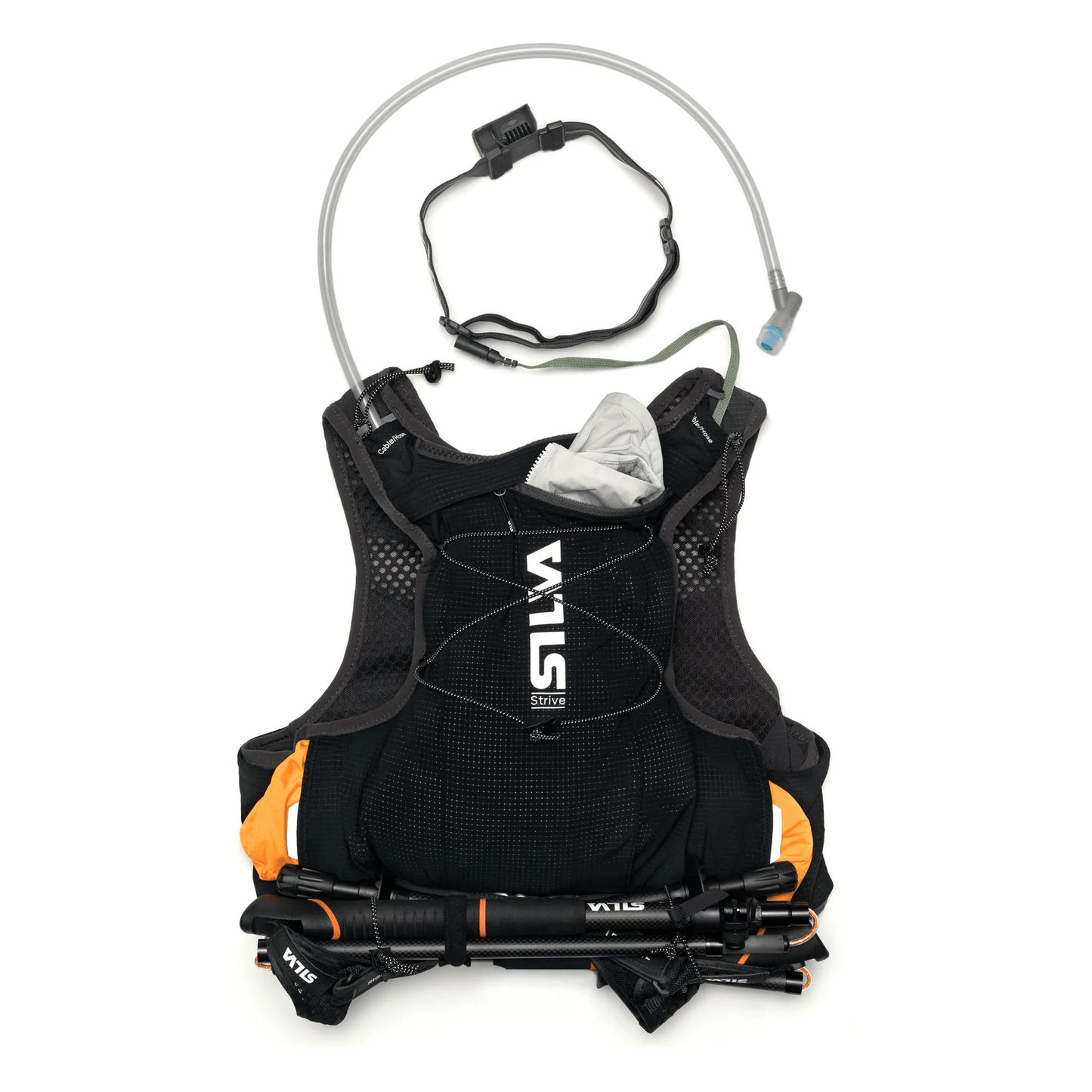 Silva Strive 10 Vest – Black | 10L Trail Running Vest with Pole Mounts - Roamrgear.co.za