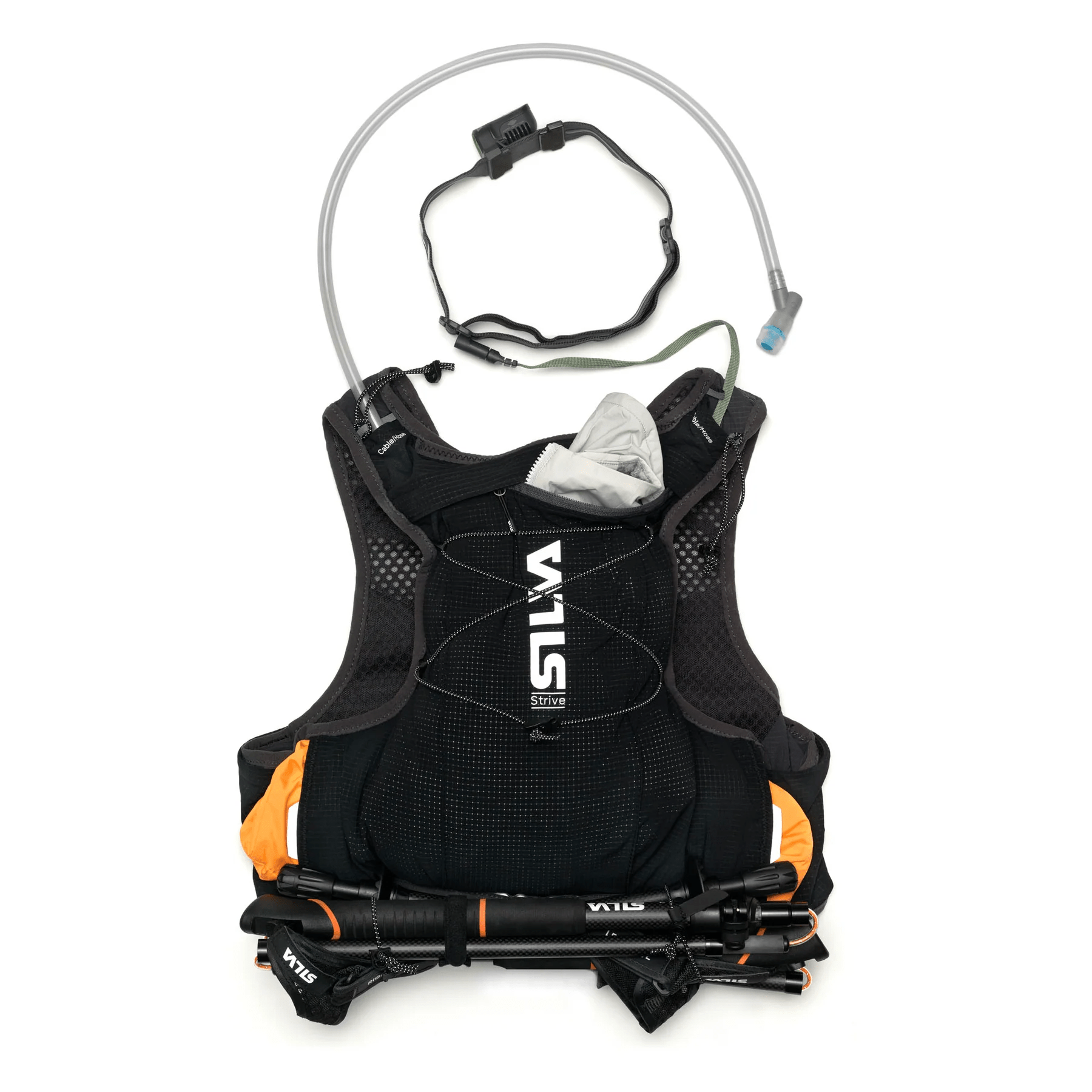 Silva Strive 10 Vest – Black | 10L Trail Running Vest with Pole Mounts - Roamrgear.co.za