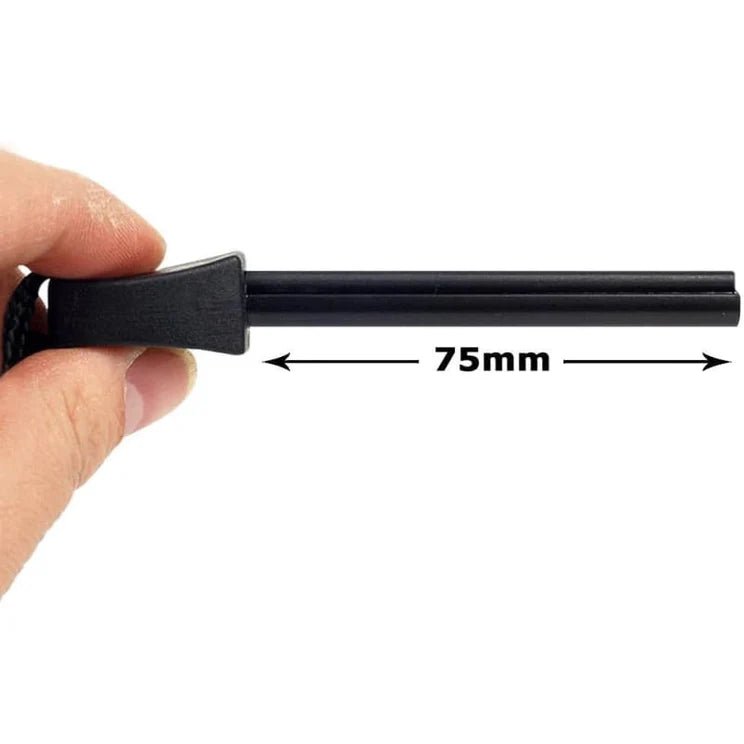 Survival Flint Rod with Metal Knife Rod - Roamrgear.co.za