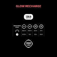 Silva Glow Recharge Camping Lamp – Black | 350 Lumen USB - C Rechargeable - Roamrgear.co.za