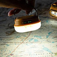 Silva Glow Recharge Camping Lamp – Black | 350 Lumen USB - C Rechargeable - Roamrgear.co.za