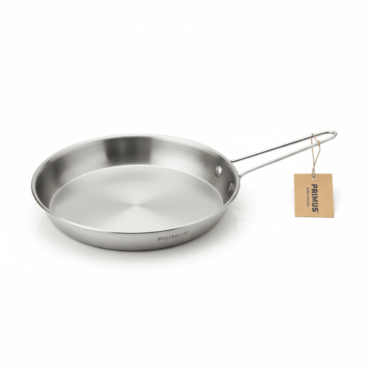Campfire Frying Pan – Stainless Steel 25cm - Roamrgear.co.za