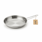 Campfire Frying Pan – Stainless Steel 25cm - Roamrgear.co.za