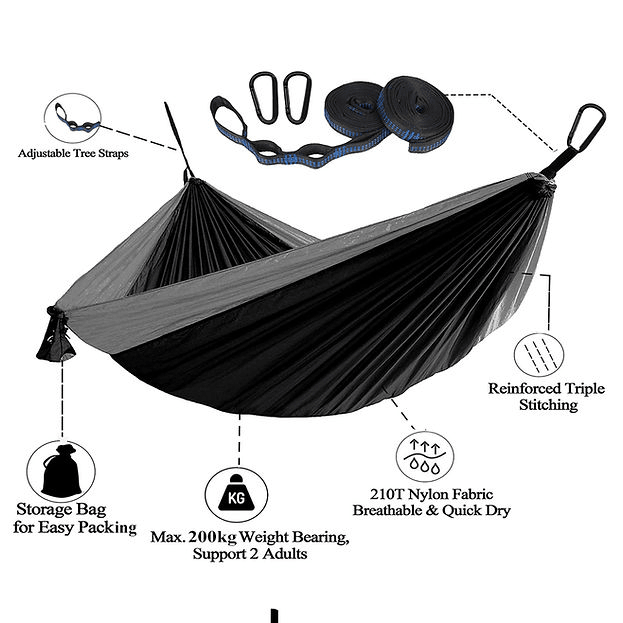 La La Double Hammock - Roamrgear.co.za