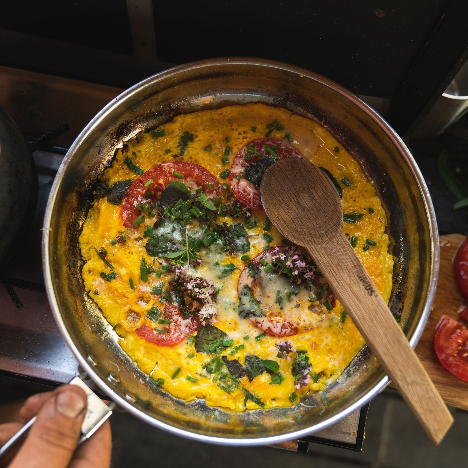 Campfire Frying Pan – Stainless Steel 25cm - Roamrgear.co.za
