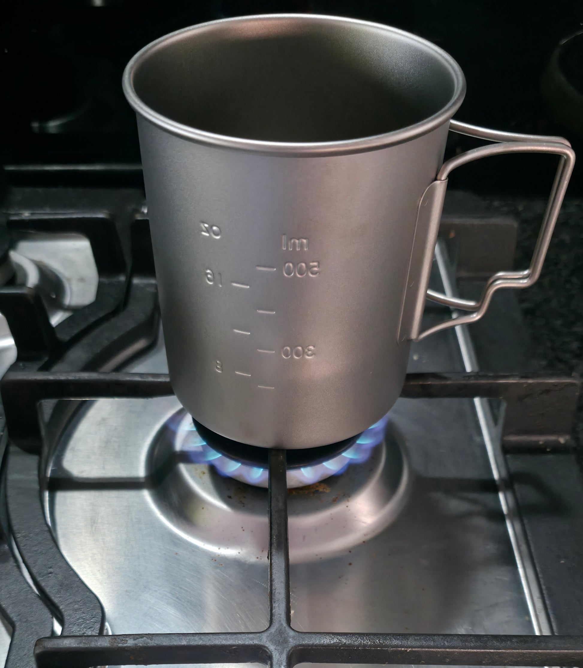 Roamr Titanium Camping Mug / Pot — 500ml Mug | 750ml Pot (with Mesh Bag) - Roamrgear.co.za