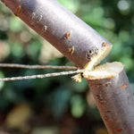 Compact survival fret saw with stainless steel blade for outdoor use