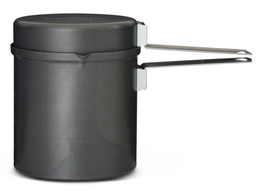 Trek Pot 1L - Hard - Anodized Aluminum Camping Cookware with Non - Stick Coating - Roamrgear.co.za