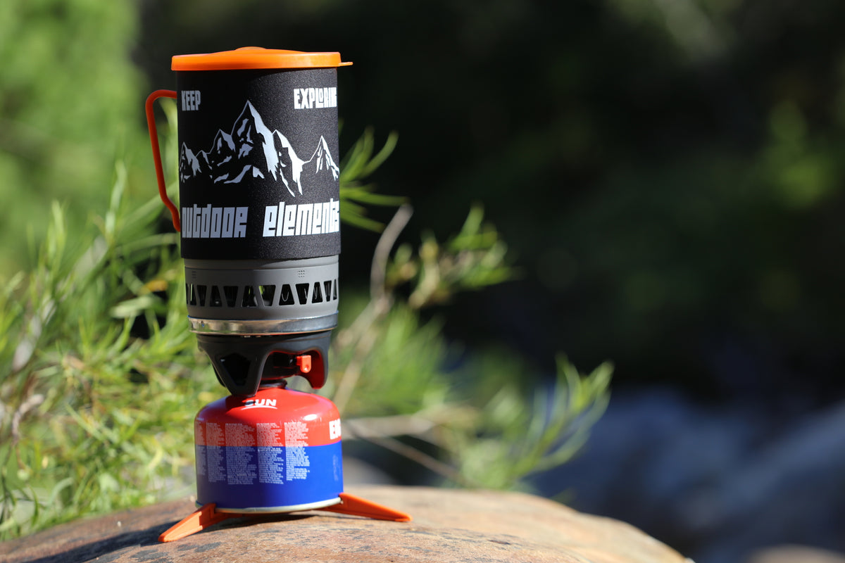 Umhambi 1.4L Alloy Pot Stove - Camping Bushcraft Stove | Outdoor Elements - Roamrgear.co.za