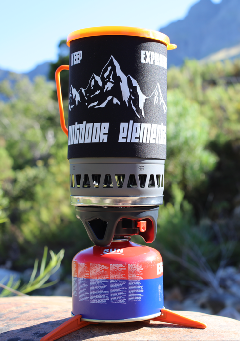 Umhambi 1.4L Alloy Pot Stove - Camping Bushcraft Stove | Outdoor Elements - Roamrgear.co.za