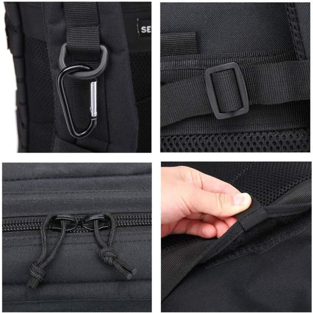 50L Tactical Camping & Hiking Backpack – Waterproof | Roamrgear