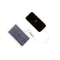 6W waterproof solar panel charger for camping and outdoor adventures